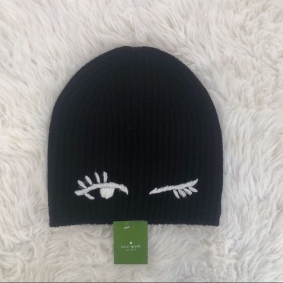 Kate Spade Winking Beanie NEW main image 7
